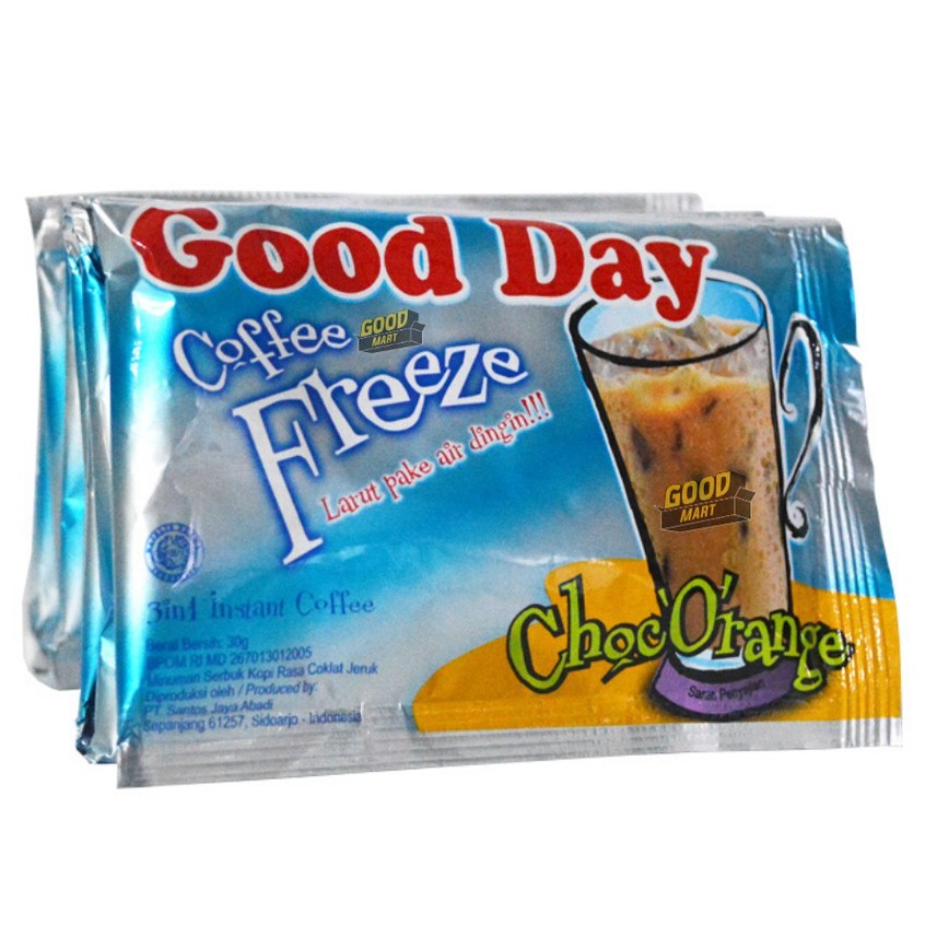 

Good Day Coffe Freeze Mocafrio 10pcs x 30gr