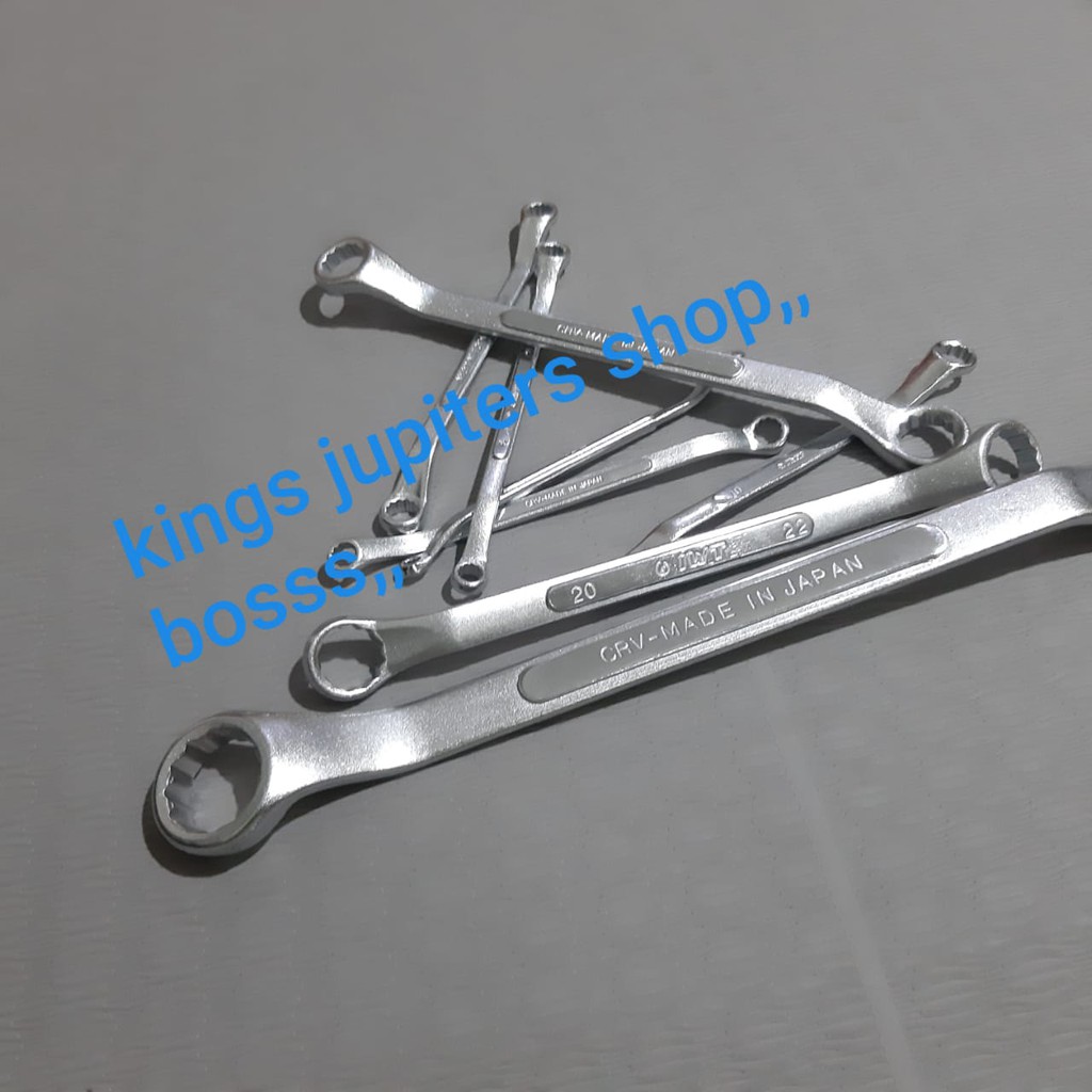 Kunci ring ring 12x13 IWT JAPAN kunci dobel ring 12x13 IWT CR-V MADE IN JAPAN KUNCI RING2 12x13 IWT