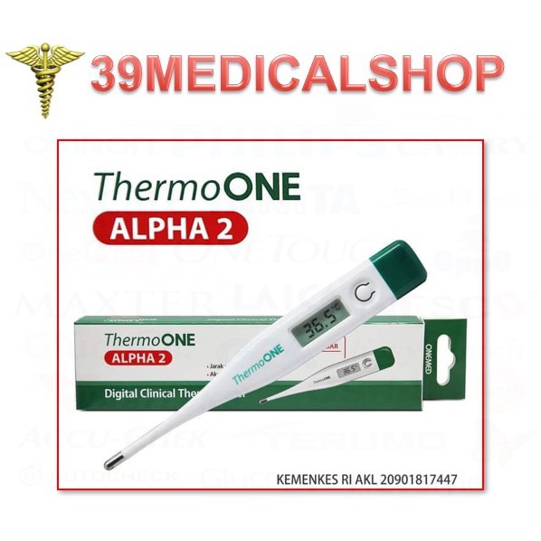 TERMOMETER DIGITAL ONE MED - THERMOMETER DIGITAL ONEMED