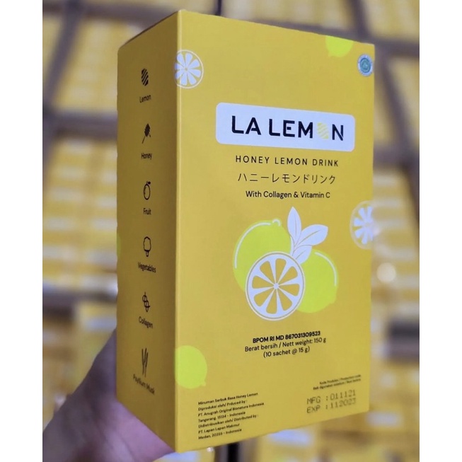 LALEMON HONEY LEMON DRINK WITH COLLAGEN & VITAMIN C