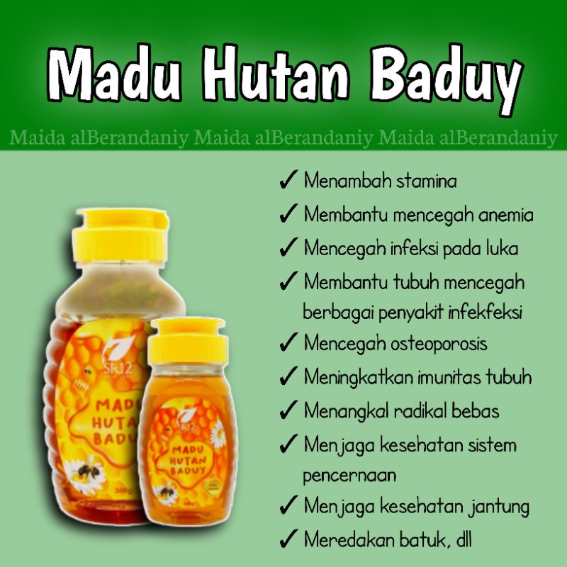 

MADU HUTAN BADUY SR12 / MADU ASLI / MADU ORIGINAL / MADU HUTAN ASLI