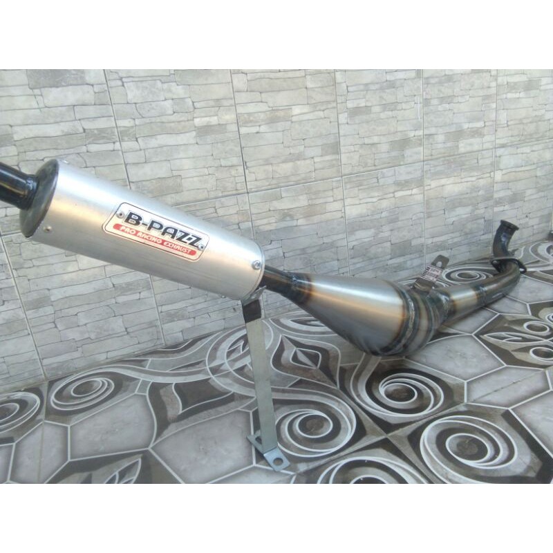 Knalpot  racing FIZ R full croom  RC100 tornado zigma alfa satria 2tak-3