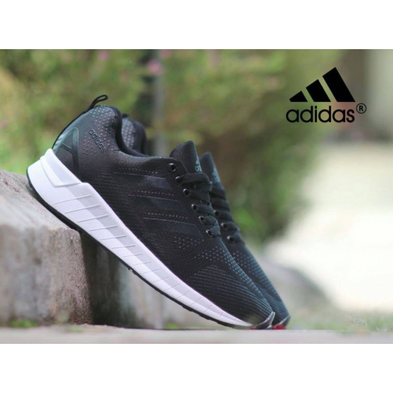 Leozara_Shoes!!!  Sepatu Sneakers Pria Adidas Neo Import Kualitas Import Vietnam Rubber Sol Karet01