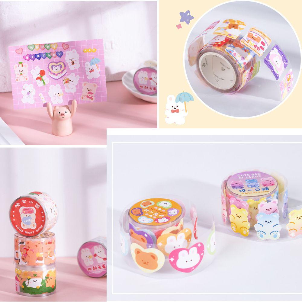 Solighter Kartun Tape DIY Stiker Scrapbooking Foto Dekorasi Masking Tape