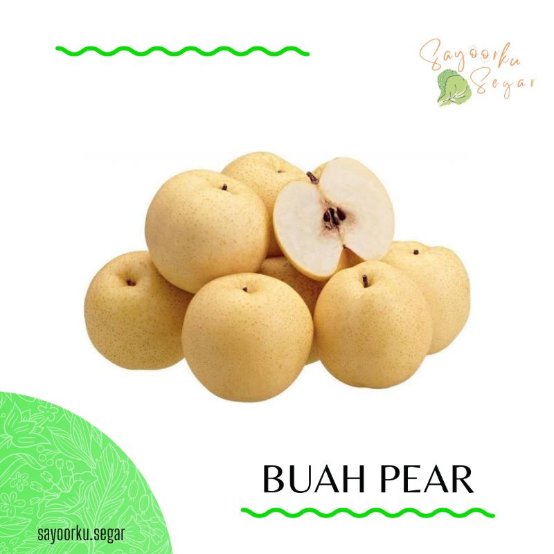 

KIRIM BESOK Buah Pir / Pear Century / Pir Kuning 1kg