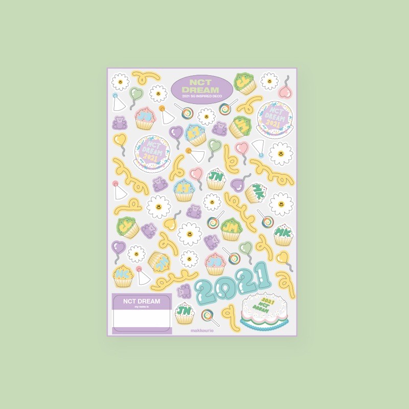 

NCTDREAM Season’s Greetings Inspired Deco (Kiss Cut)