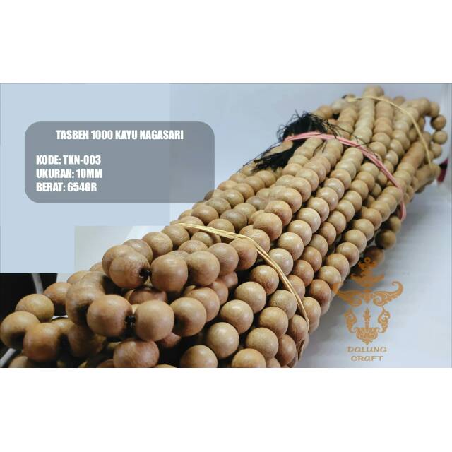 Tasbih 1000 nagasari 10mm