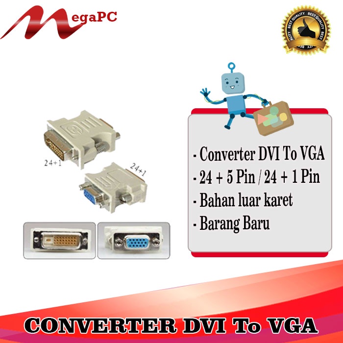 Converter DVI To VGA