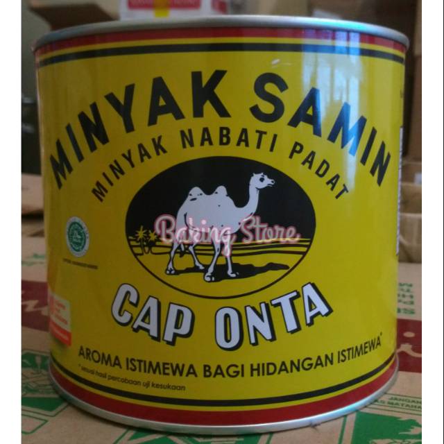 

Minyak Nabati Padat - Minyak Samin Cap Onta 2kg