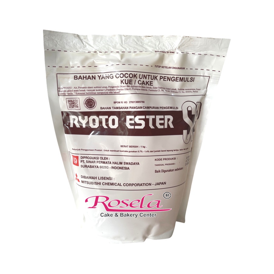 

Ryoto Ester SP (pelembut kue) 1 Kg