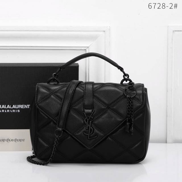 ysl college bag black hardware