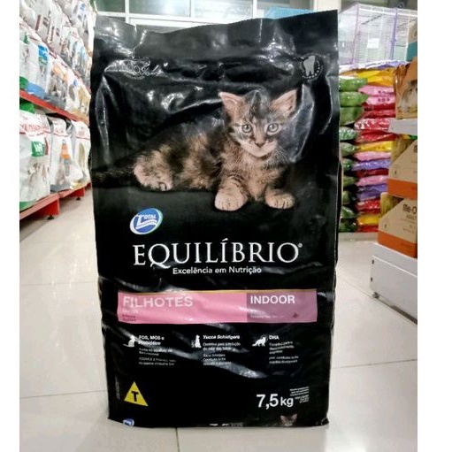 Equil Equilibrio KITTEN 7,5 KG - Equilibrio filhotes indoor 7,5 KG