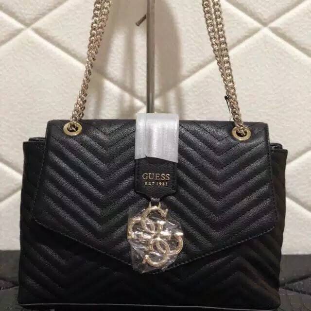 New guess violet convertible shoulder bag tas ori