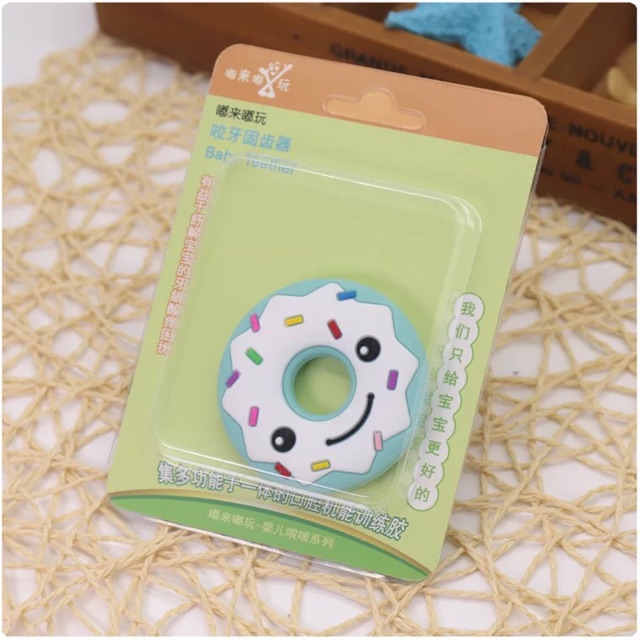 Easy Teether / Teether Baby Mainan Gigitan Bayi Impor Premium Import