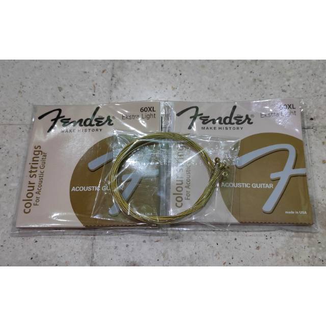 Senar Gitar fender Akustik