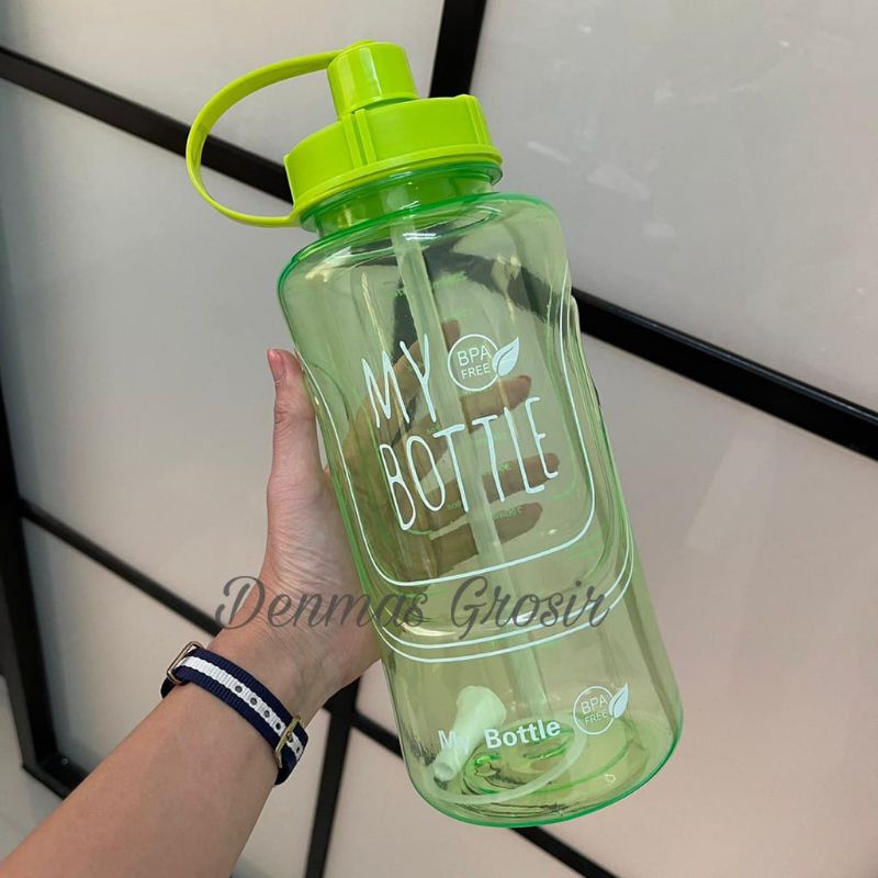 (COD) My Bottle 2000ml/Botol Minum Jumbo  2liter