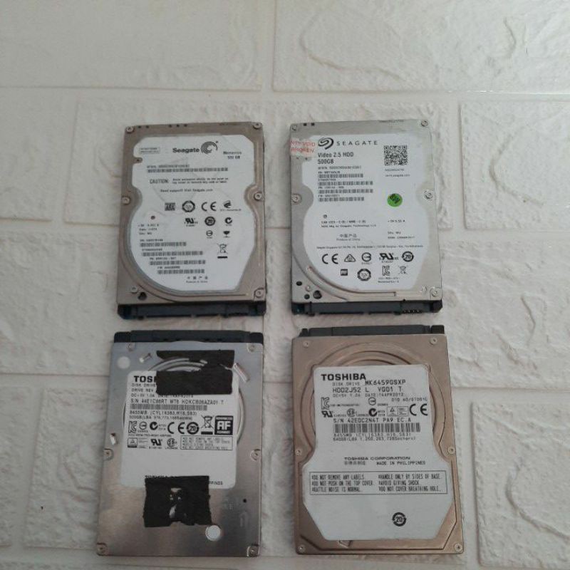 hardisk laptop 160gb-250gb-320gb-500gb ( lemot/rusak) kirim random