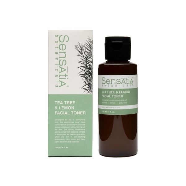 Sensatia Botanicals Tea Tree &amp; Lemon Facial Toner - 120ml