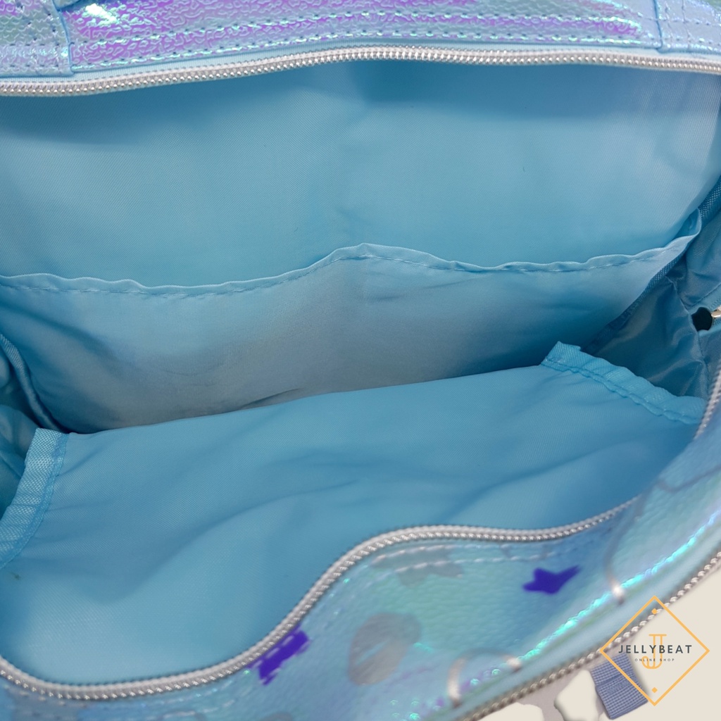 Tas Ransel Import Smiggle - Senior Blue Mermaid