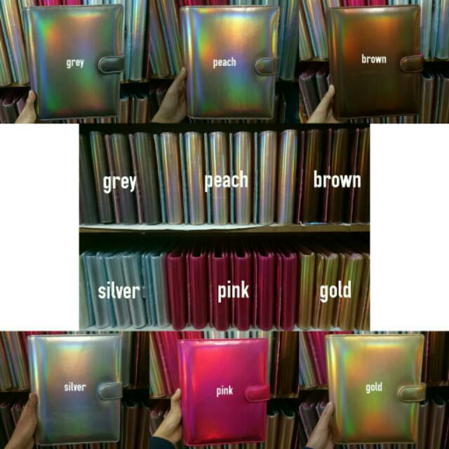 

Binder READY Hologram Exclusive FREE Isi 50lembar & Pulpen