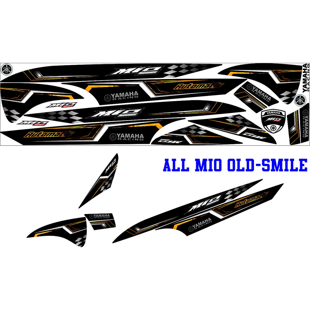 STRIPING POLET SET MIO STRIPING LIS MIO GOLD SMILE OLD STRIPING MIO