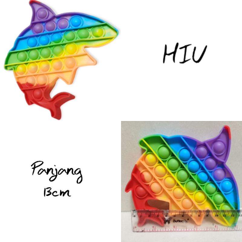 ( COD ) Mainan Anak Pencet Pop It Rainbow / Pop It Rainbow Murah / Mainan Pop It-5