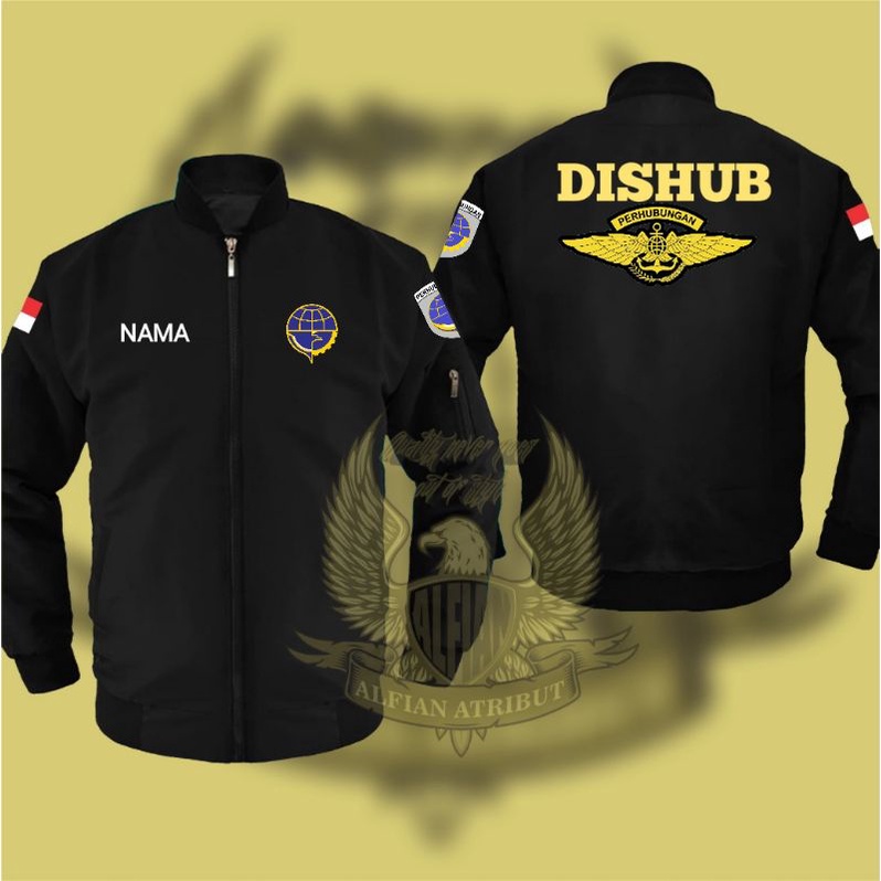 jaket dishub,jaket bomber dishub