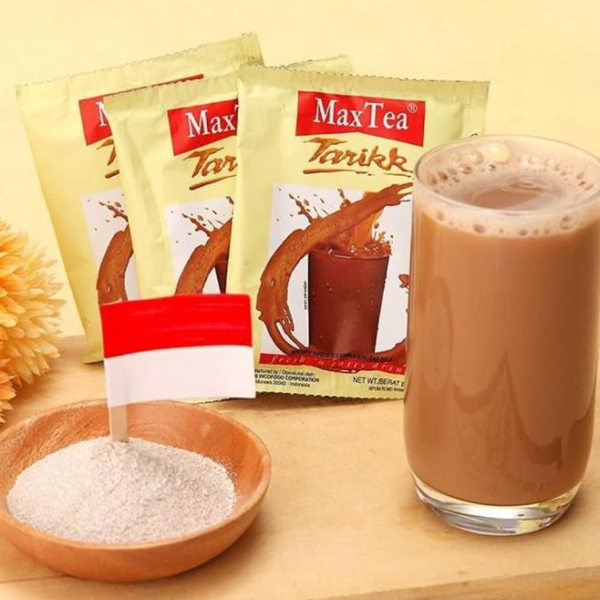 

Teh-Bubuk- Max Tea Teh Tarik Minuman Serbuk Teh Krimer Susu & Gula Sachet 25g -Dijamin-Halal.