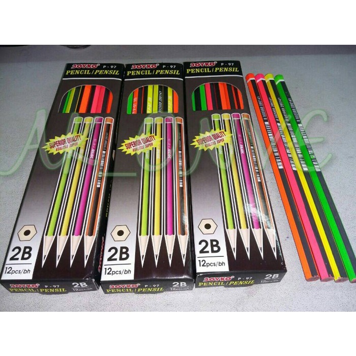 

Limited Pensil 2B Joyko P - 97 Bergaransi