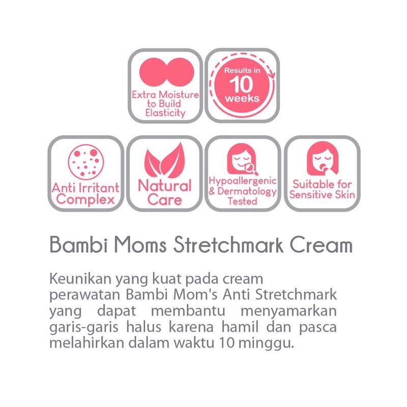 Bambi Baby Mom's Stretchmark Cream 100ml