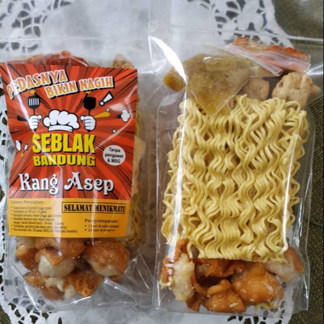 Seblak Mie Instant Bandung Kang Asep