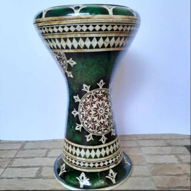 Darbuka ukuran 8 inch mika power beat motif Mesir AZ Zahir aha Emin alexandria percussion b
