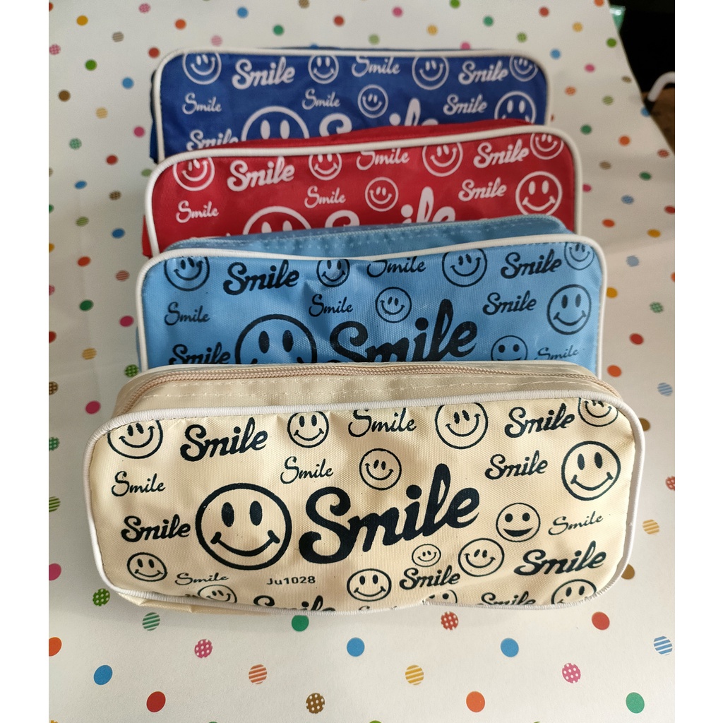 

TEMPAT PENSIL SLETING/PEN CASE SLETING SMILE MURAH