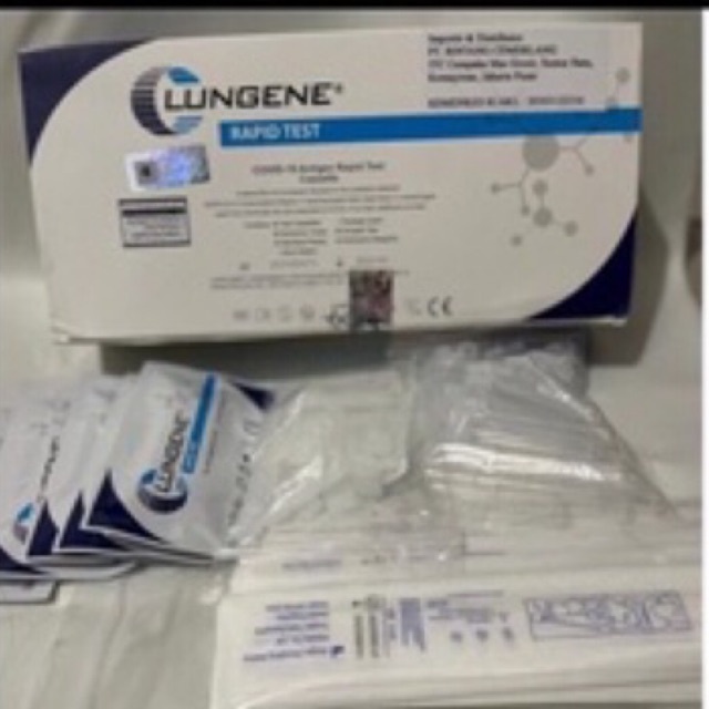 Alat Test Rapid Swab Antigen Clungene 1 box isi 25 set
