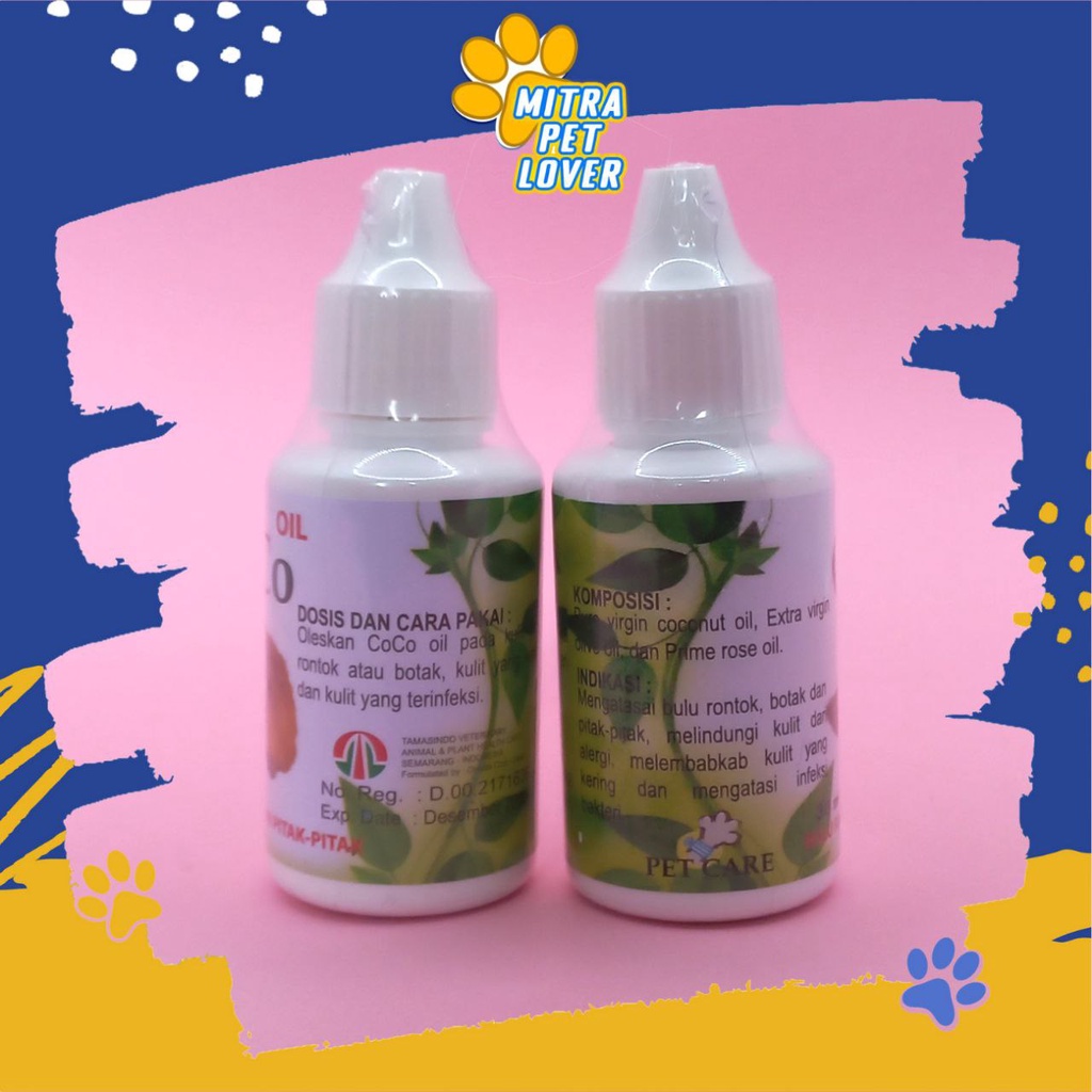 OBAT ANTI RONTOK BULU KUCING - COCO OIL CAT 30 ML ORIGINAL - MINYAK ANTI BULU RONTOK BOTAK PITAK KUCING KITTEN - MURAH - AMAN - PET ANIMAL HEALTHCARE AND VETERINARY TAMASINDO SUPLEMEN KESEHATAN DAN VITAMIN TERNAK HEWAN BINATANG PELIHARAAN MITRAPETLOVER