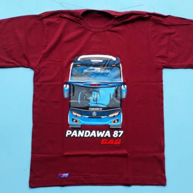 Kaos bus bis Pandawa 87 high Quality