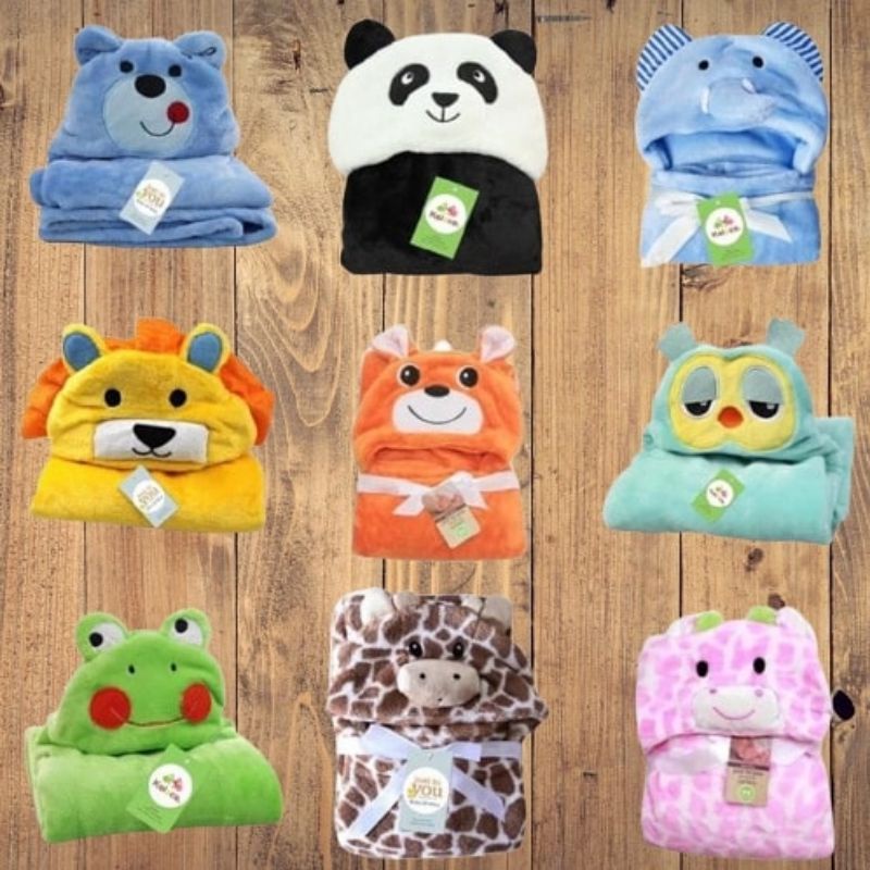 1 pcs selimut topi boneka carakter