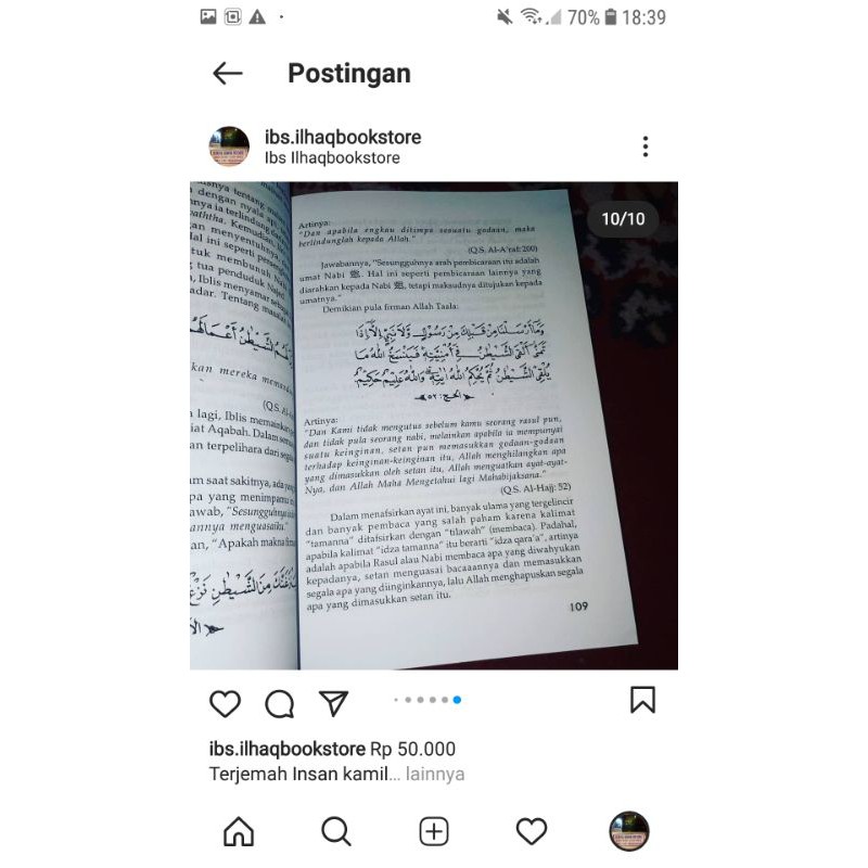 Terjemah Insan Kamil Karya Abuya Muhammad Al maliki al makki al hasani