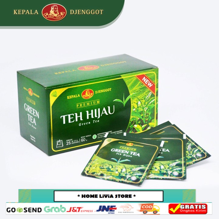 

Kepala Djenggot Teh Hijau Premium 25 x 2.4 gr
