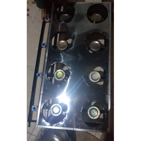 kompor serabi 8 tungku 4 kran