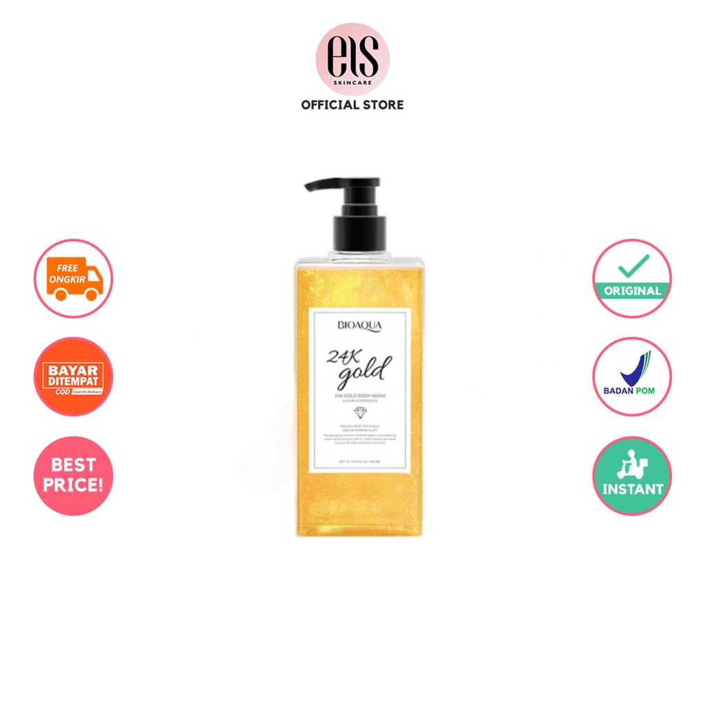 BIOAQUA 24K Gold Body Wash 400ml