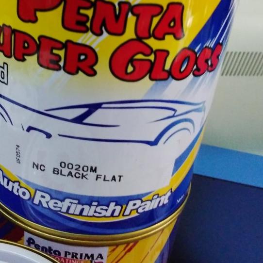✾ cat penta SUPER GLOSS METALIC// BLACK FLATT ➮