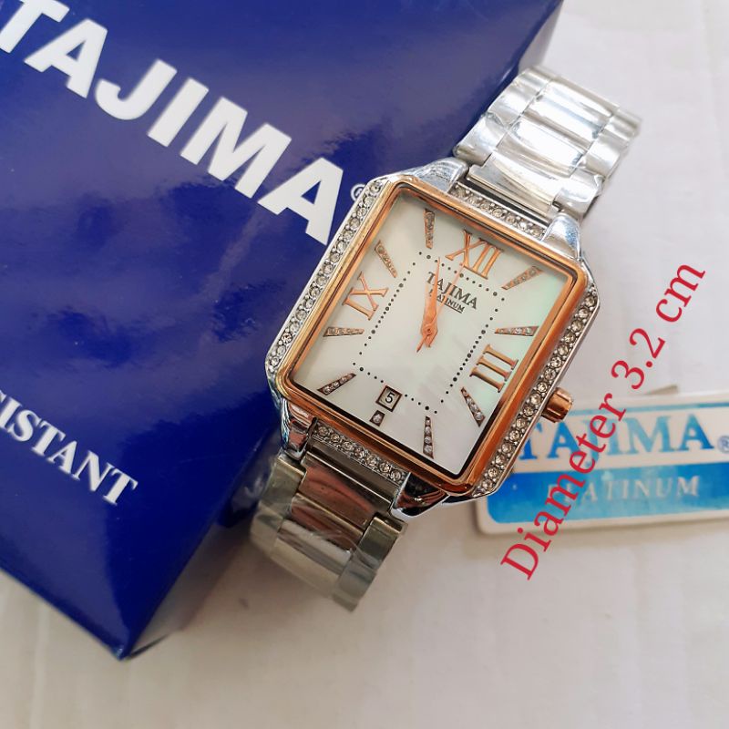 JAM TANGAN TAJIMA PLATINUM PRIA // WANITA // TGL AKTIF