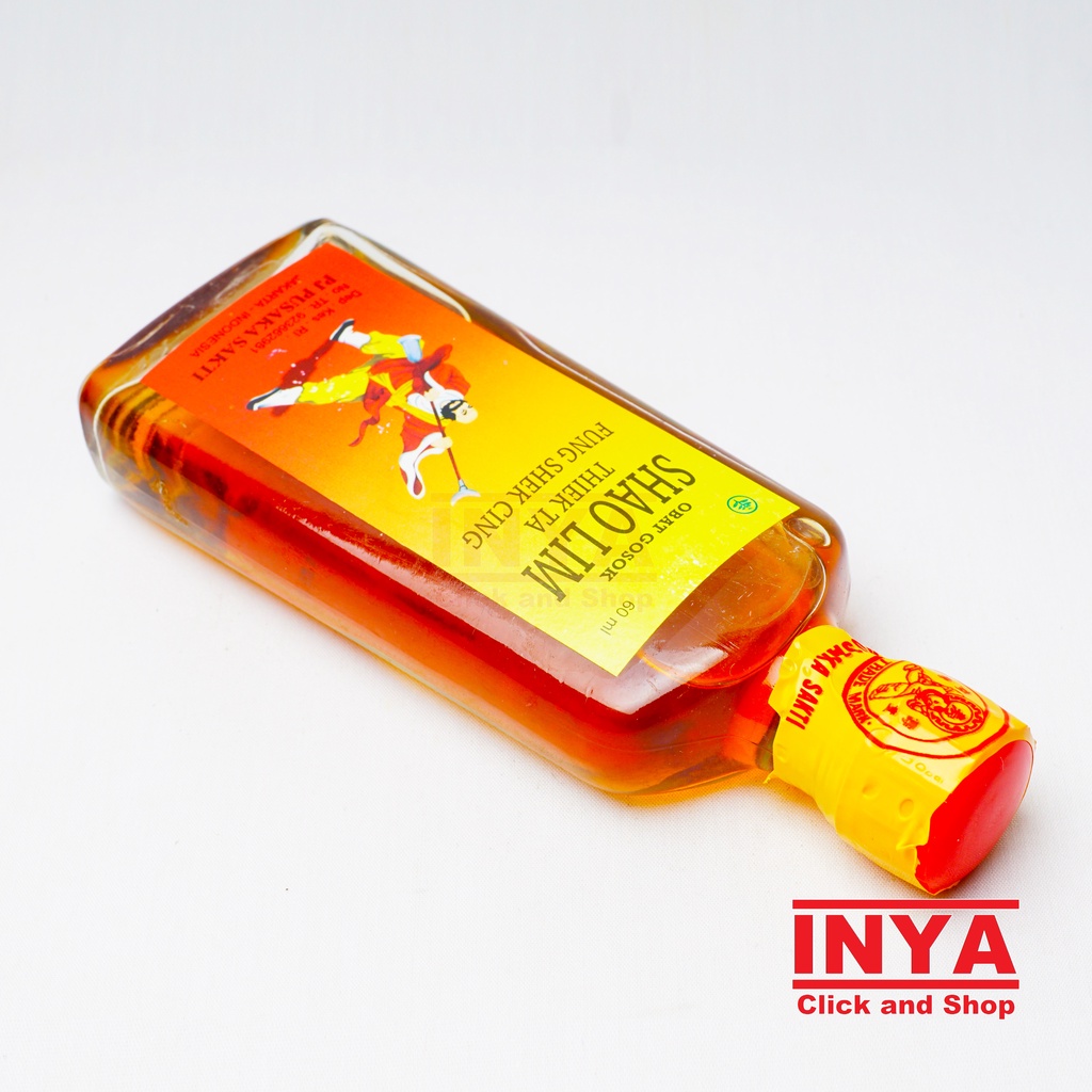 SHAO LIM THIEK TA FUNG SHEK CING 60ml LINIMENT OIL - Minyak Urut - Obat Gosok  Reumatik dan Encok