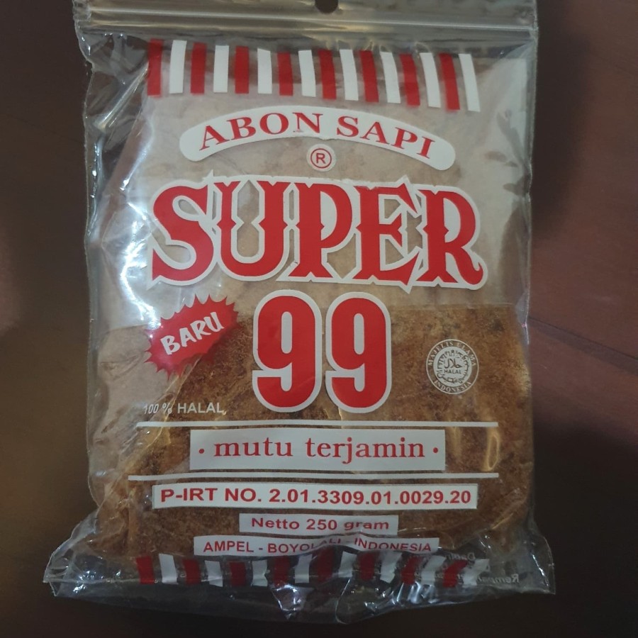 

Paket Hemat Abon Super 99 1kg - Manis
