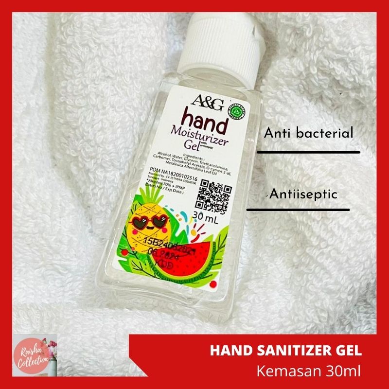 HAND SANITIZER  HAND MOISTURIZER GEL Dan SPRAY KEMASAN 60 ML DAN 30ML