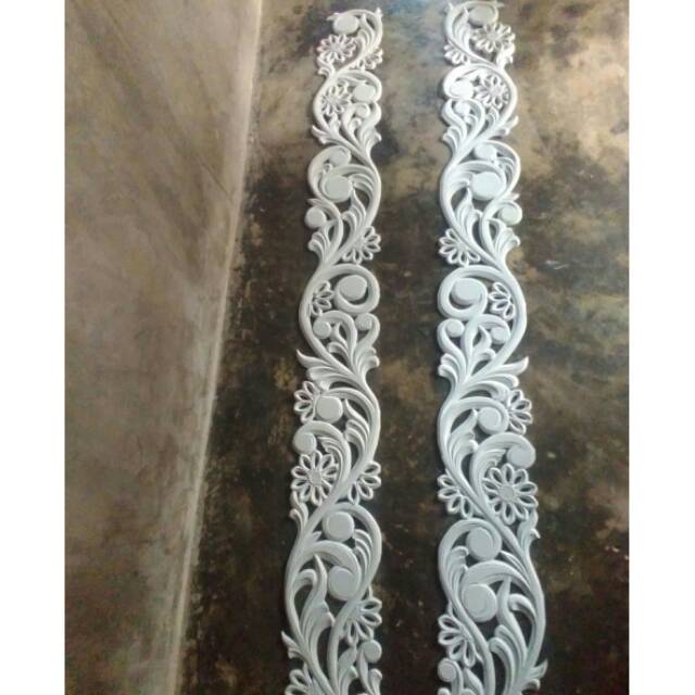 Ukiran karet spon pilar/tiang