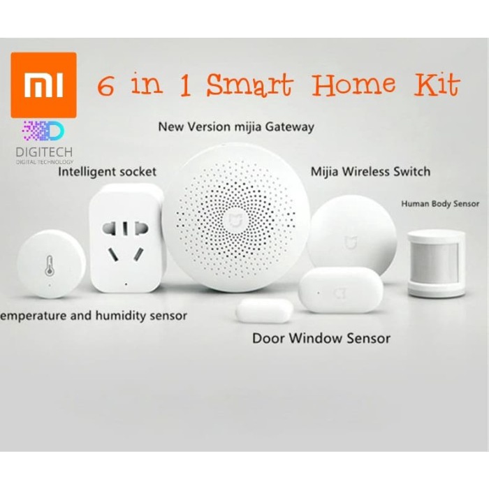 XIAOMI SMART HOME KIT 6 IN 1 - SMART DEVICE - ORIGINAL