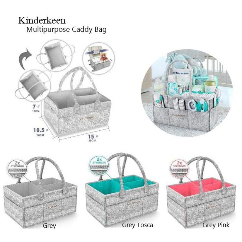 Kinderkeen Multipurpose Caddy Bag / Kinderkeen Tas Multifungsi