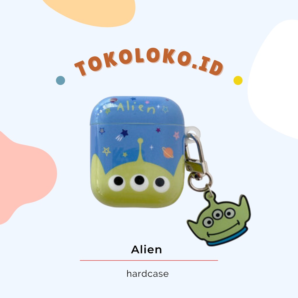 [READY STOCK] Case Airpods Gen 1/2 Aliens Toy Story / Airpods Case / Hardcase Airpods kartun /Airpod
